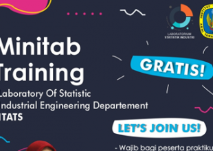 Thumbnail for the post titled: Laboratorium Statistik Industri Menyelenggarakan Pelatihan Software MINITAB